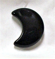 A3-13 STONE CRESCENT  MOON IN ONYX