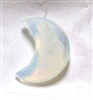 A3-17 STONE CRESCENT  MOON IN OPALITE