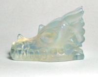 A30-09 50mm STONE DRAGON HEAD IN OPALITE