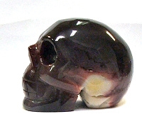 A31-39  50mm STONE SKULL IN MOOKAITE