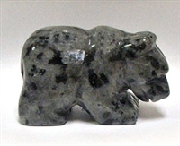 A32-07 STONE BEAR IN LAVAKITE