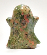 A35-04 50mm STONE GHOST IN UNAKITE