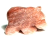A36-13 SMALL BEAR IN NEW PEACH FLOWER