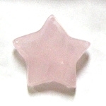 A4-15 STONE STAR IN ROSE QUARTZ