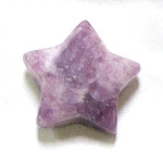 A4-17 STONE STAR IN LEPIDOLITE