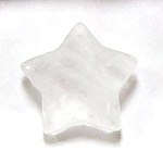 A4-31 STONE STAR IN CLEAR QUARTZ