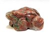 A45-10 STONE FROG IN UNAKITE