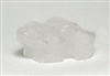 A45-17 STONE FROG IN CLEAR QUARTZ
