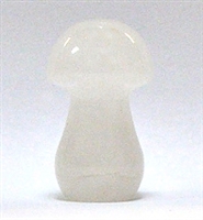 A5-09  STONE MUSHROOM IN CLEAR QUARTZ--35*17*16