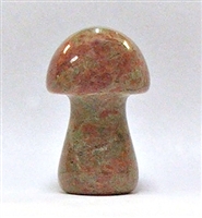 A5-23 STONE MUSHROOM IN UNAKITE--35*17*16