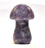 A5-37 STONE MUSHROOM IN LEPIDOLITE--35*17*16