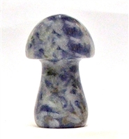 A5-39 STONE MUSHROOM IN SODALITE--35*17*16