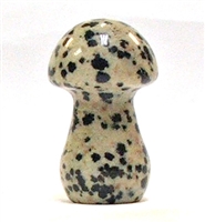 A5-40 STONE MUSHROOM IN DALMATIAN--35*17*16