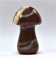 A5-11  STONE MUSHROOM IN ORIENTAL RED JASPER--35*17*16