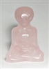 A52-07 50mm STONE SITTING ALIEN IN ROSE QUARTZ