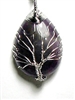 A60-11 STONE TREE OF LIFE PENDANT IN AMETHYST