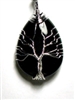 A60-44 STONE TREE OF LIFE PENDANT IN ONYX