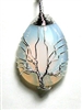 A60-50 STONE TREE OF LIFE PENDANT IN OPALITE