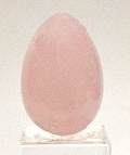 A67-01 SMALL STONE EGG 30*20*20  IN  ROSE QUARTZ