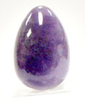 A67-04 SMALL STONE EGG 30*20*20 IN AMETHYST
