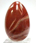 A67-09 SMALL STONE EGG 30*20*20 IN RED JASPER