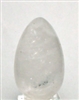 A68-03 40mm STONE EGG IN CLEAR QUARTZ