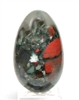A68-08 40mm STONE EGG IN BLOODSTONE
