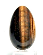 A68-10 40mm STONE EGG IN TIGER EYE