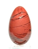 A68-11 40mm STONE EGG IN RED JASPER