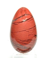 A68-11 40mm STONE EGG IN RED JASPER