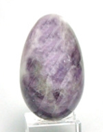 A68-12 40mm STONE EGG IN AMETHYST