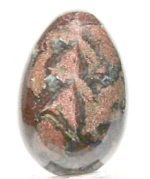 A69-07 45mm STONE EGG IN DRAGON BLOOD