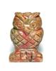 A71-07 SMALL STONE OWL IN UNAKITE