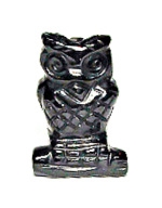 A71-09 SMALL STONE OWL IN ONYX