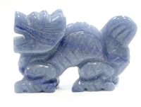 A77-06 50mm STONE DRAGON IN BLUE AVENTURINE