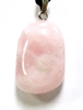 A87-01 STONE PENDANT IN ROSE QUARTZ