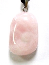 A87-01 STONE PENDANT IN ROSE QUARTZ