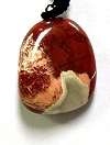 A87-20 STONE PENDANT IN RED JASPER