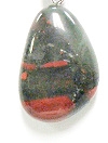 A87-32 STONE PENDANT IN BLOODSTONE