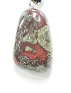 A87-33 STONE PENDANT IN DRAGON BLOOD