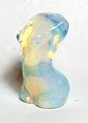 A88-02 1.3" STONE GODDESS IN OPALITE