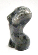 A88-18 1.3" STONE GODDESS IN LAVAKITE