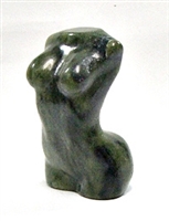 A89-13 2" STONE GODDESS IN SOUTH CHINA JADE