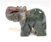 A9-01 50mm STONE ELEPHANT IN INDIA AGATE