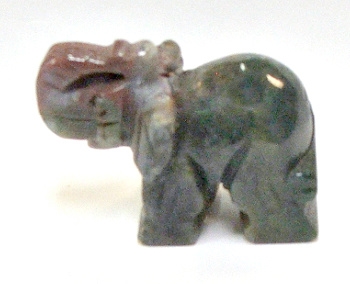 A9-01 50mm STONE ELEPHANT IN INDIA AGATE