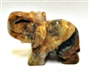 A9-05 50mm STONE ELEPHANT IN CRAZY AGATE