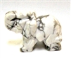A9-12 50mm STONE ELEPHANT IN HOWLITE