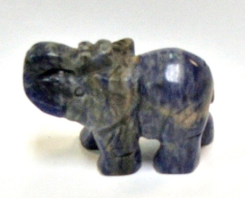 A9-15 50mm STONE ELEPHANT EUOPEAN SODLITE