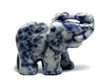 A91-07 SMALL STONE ELEPHANT IN SODALITE