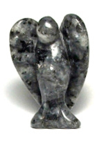 A93-19 2" STONE ANGEL IN LAVAKITE